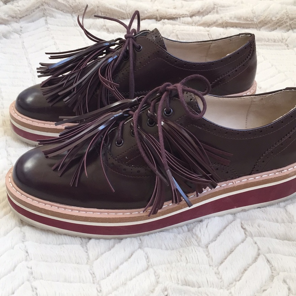 Zara platform shoes